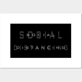 Social Distancing 2 Posters and Art